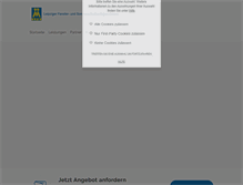 Tablet Screenshot of lfs-gmbh.de